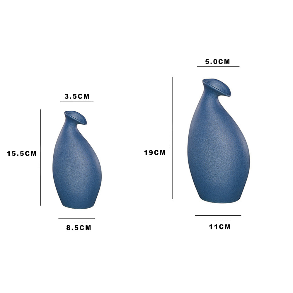 Blue Ceramic Artistic Vases: Illuminate the Aesthetics of Your Space 💙