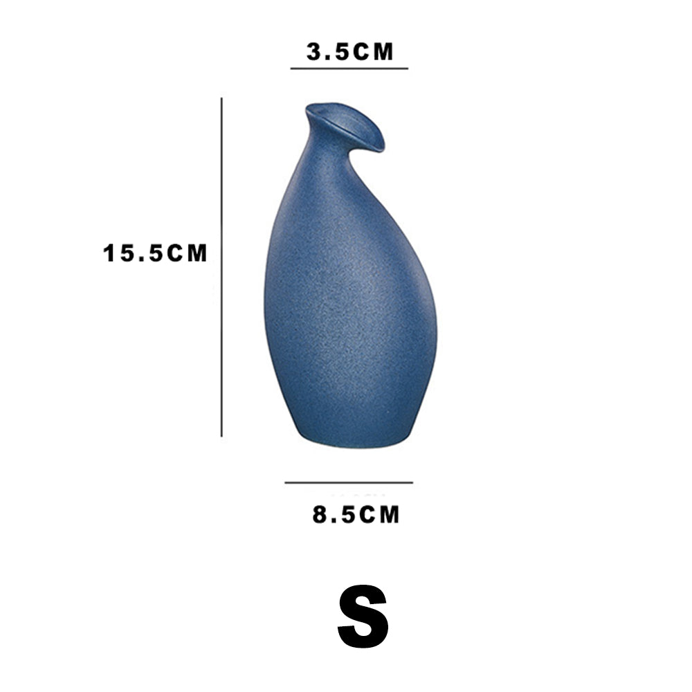 Blue Ceramic Artistic Vases: Illuminate the Aesthetics of Your Space 💙